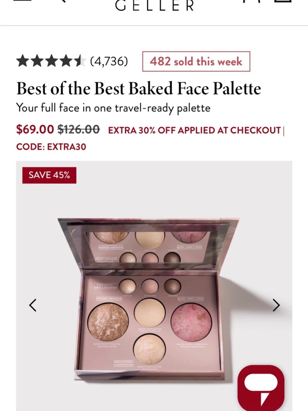 Laura Geller Best of the Best Pallet - Tuscan Dreams - Picture 2 of 4